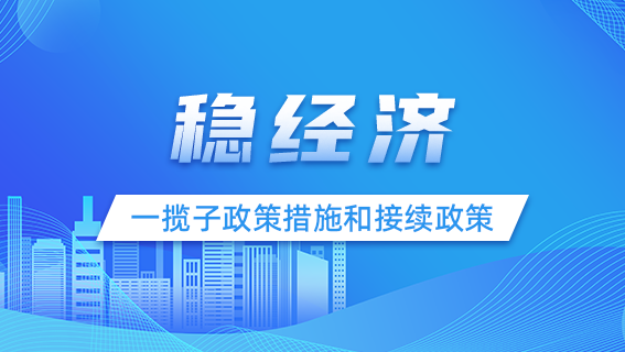 稳经济 一揽子政策措施和持续政策